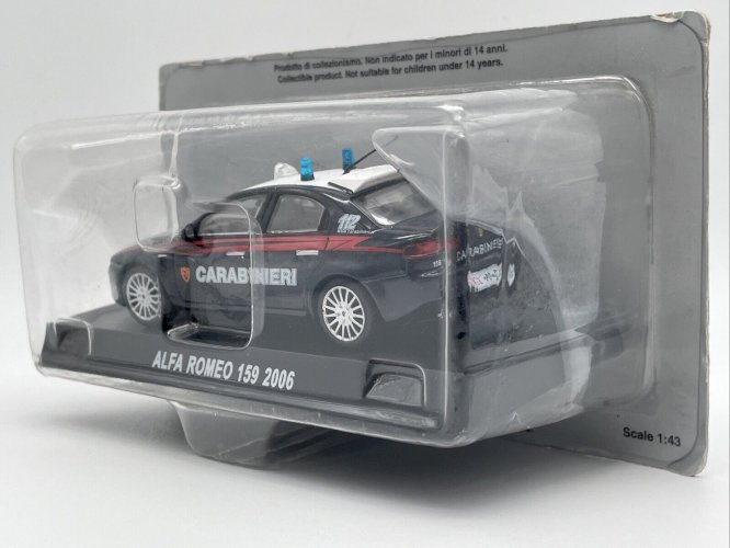 Alfa Roméo 159 (2006) Carabinieri 1/43