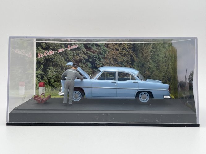 Diorama Simca Trianon  La panne  1/43 Altaya