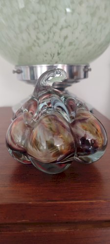 Citrouille en verre soufflé signée Loup Guittet