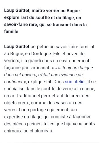 Citrouille en verre soufflé signée Loup Guittet