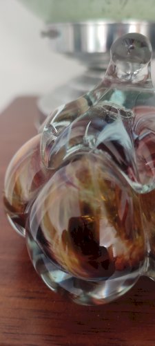 Citrouille en verre soufflé signée Loup Guittet