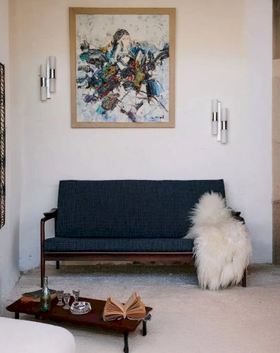 Clara, la banquette en palissandre N°66