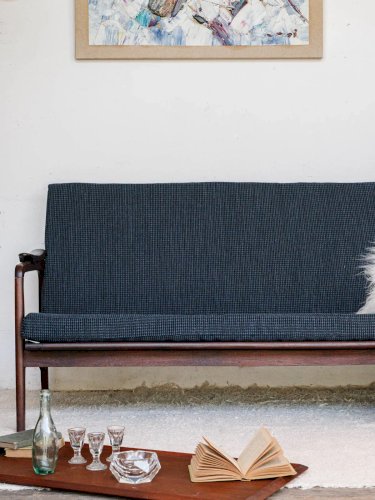 Clara, la banquette en palissandre N°66