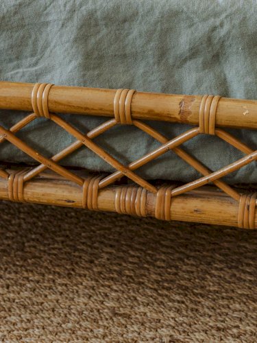 Clara, la banquette en rotin N°65