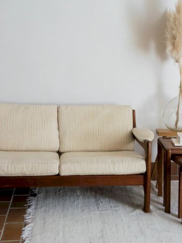 Clara, la banquette en teck massif N°67