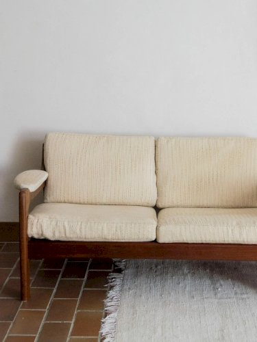 Clara, la banquette en teck massif N°67