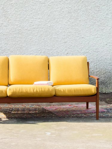 Clara, la banquette jaune N°23