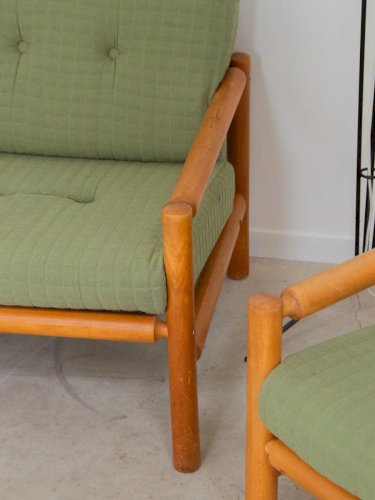 Clara, la banquette verte N°9