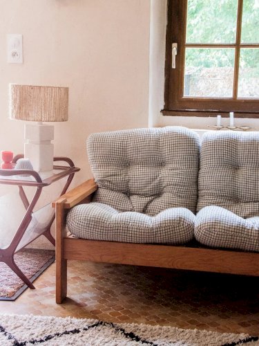 Clara, la petite banquette en pin N°40