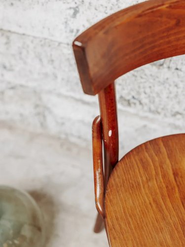 Claude, la chaise bistrot en bois N°502