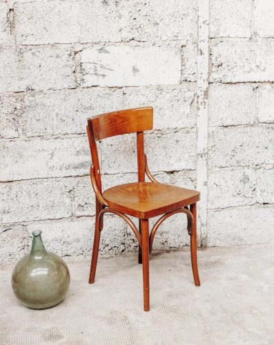 Claude, la chaise bistrot en bois N°502