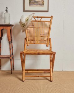 Claude, la chaise en bambou N°819