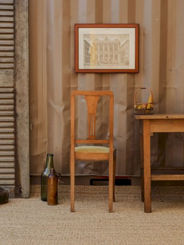 Claude, la chaise en bois art déco N°770