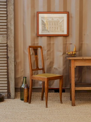 Claude, la chaise en bois art déco N°770