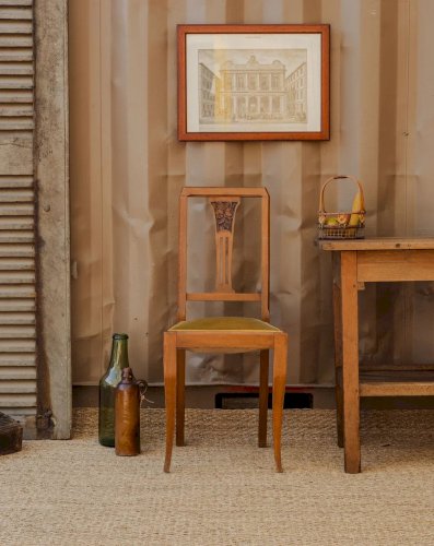 Claude, la chaise en bois art déco N°770