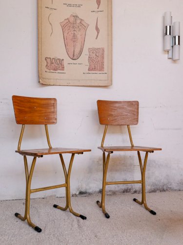 Claude, la chaise en bois clair N°861