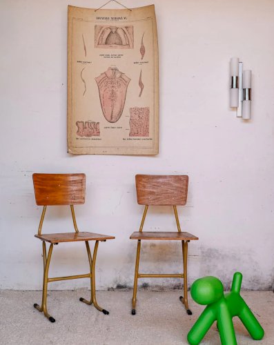 Claude, la chaise en bois clair N°861