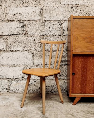 Claude, la chaise en bois claire N°593