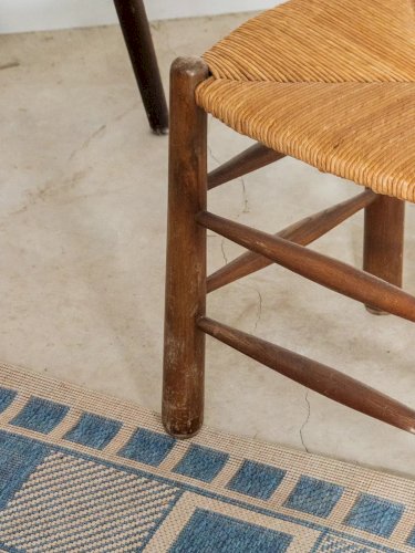 Claude, la chaise en bois et paille N°369