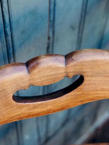 Claude, la chaise en bois et paille N°450