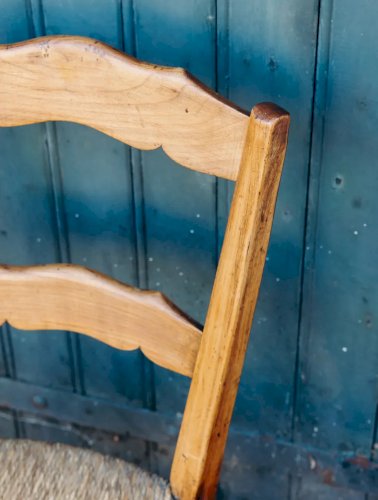 Claude, la chaise en bois et paille N°451