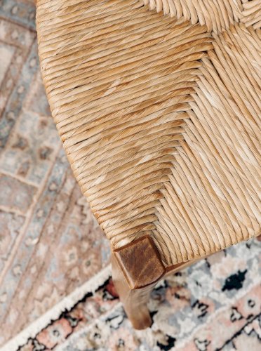 Claude, la chaise en bois et paille N°628