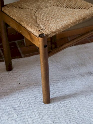 Claude, la chaise en bois et paille N°734