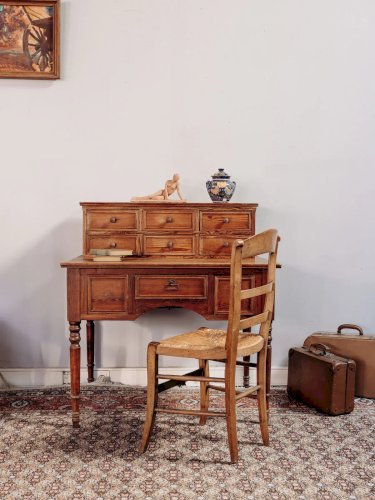 Claude, la chaise en bois et paille N°835