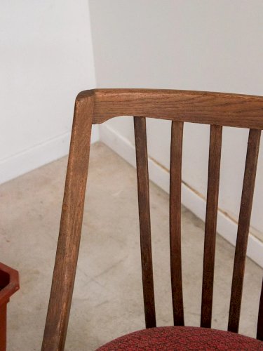 Claude, la chaise en bois et tissu N°698