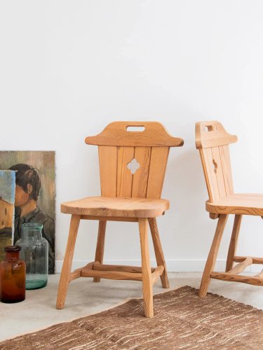 Claude, la chaise en bois N°493