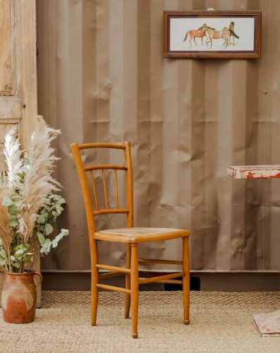 Claude, la chaise en bois N°754