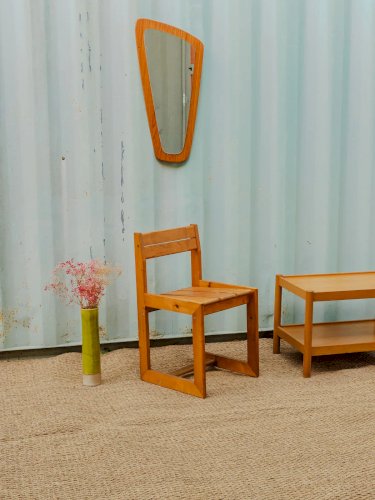 Claude, la chaise en bois N°853