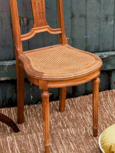 Claude, la chaise en cannage N°273