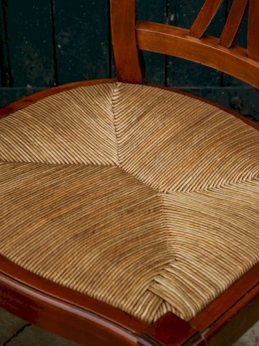 Claude, la chaise en paille et bois N°622