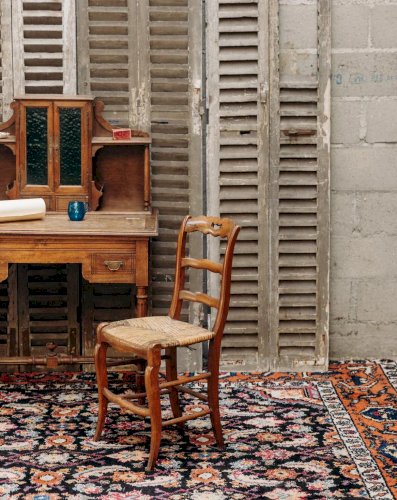 Claude, la chaise en paille N°711