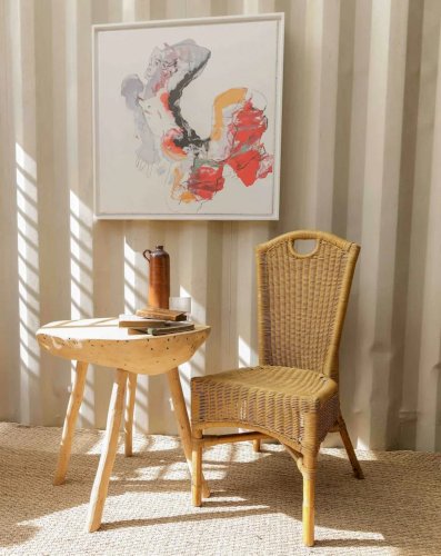 Claude, la chaise en rotin N°687