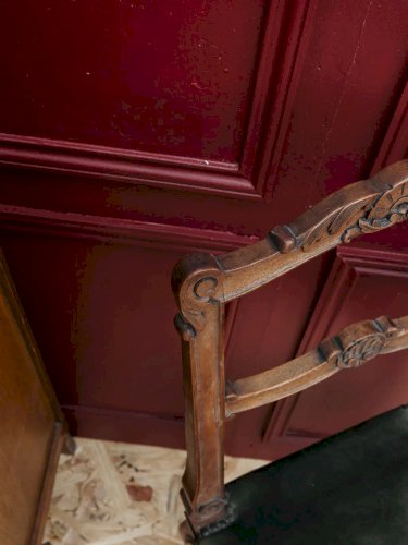 Claude, la chaise en velours N°526