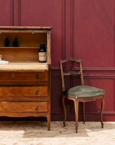 Claude, la chaise en velours N°526