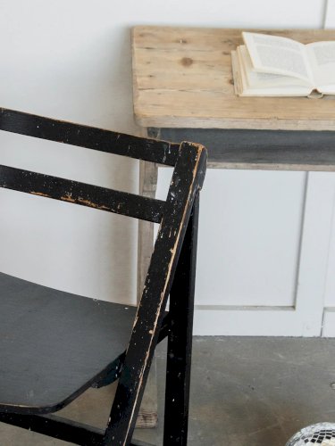 Claude, la chaise pliante noir N°870