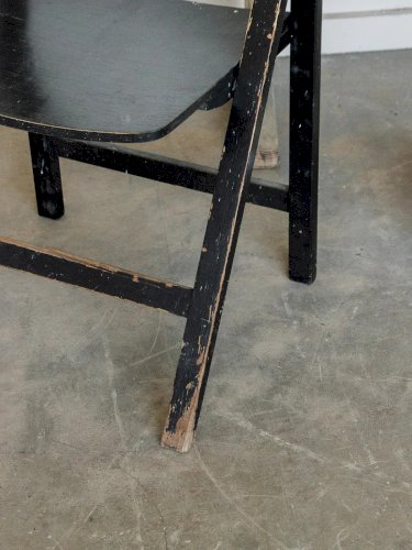 Claude, la chaise pliante noir N°870