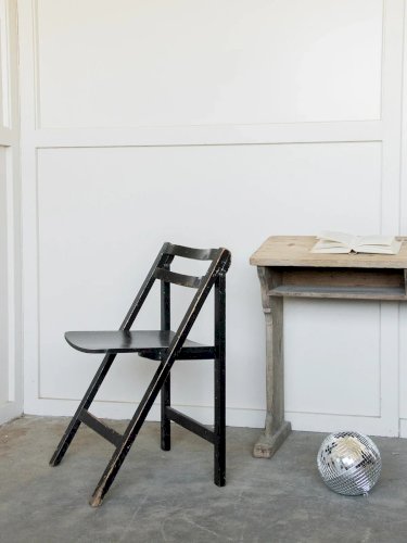 Claude, la chaise pliante noir N°870