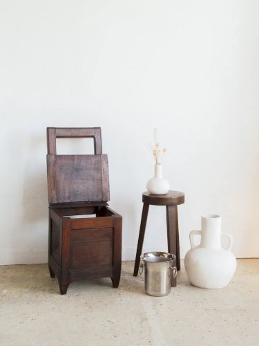 Claude, la chaise vintage en chêne N°594