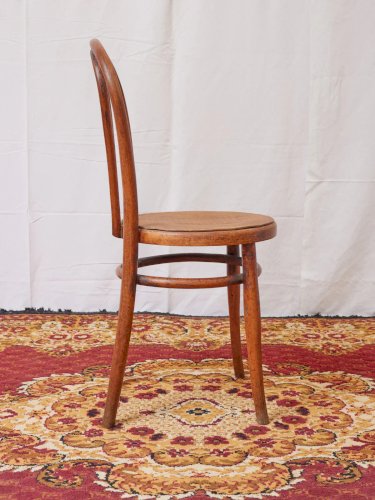 Claude, la paire chaise de bistrot en bois courbé N°995