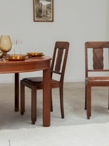 Claude, la paire de chaises Art déco N°762