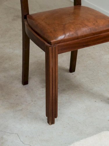 Claude, la paire de chaises Art déco N°762