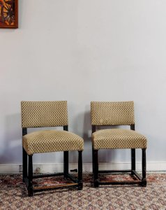 Claude, la paire de chaises Art déco N°841