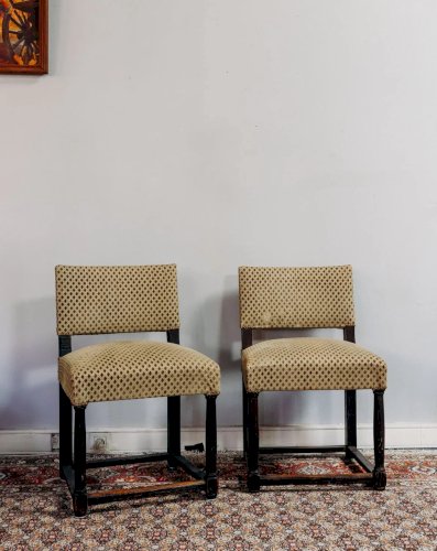 Claude, la paire de chaises Art déco N°841