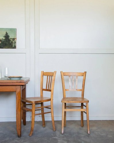 Claude, la paire de chaises bistrot N°632