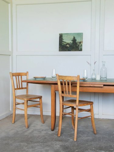 Claude, la paire de chaises bistrot N°632