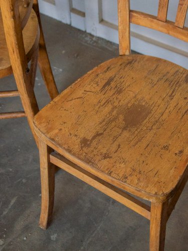 Claude, la paire de chaises bistrot N°632